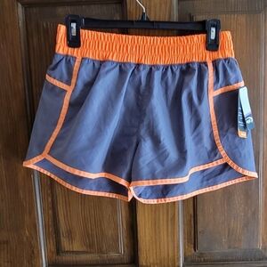 MTA Sport Sz S NWT Gray and Orange W 27 R 10 L 2.5